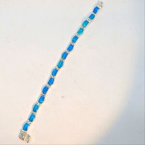 ⭐Bright Blue Opalite Bracelet